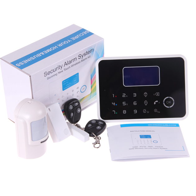 GSM SMS RFID Touch Alarm Systems