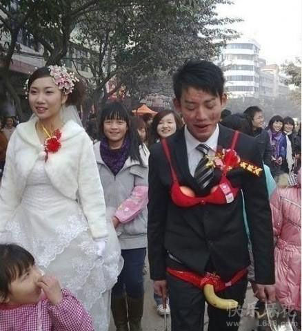 teasing the newlyweds