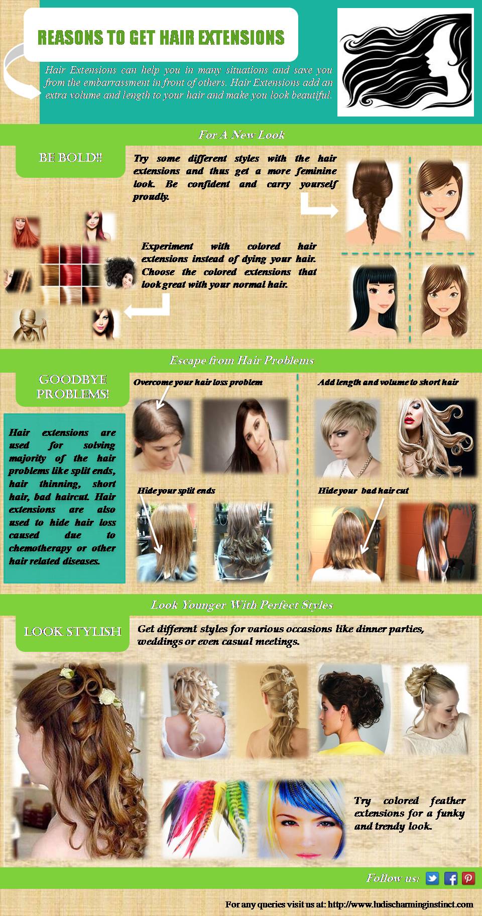 Reasons for Hair Extensions Reasons for Hair Extensions