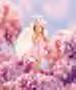 angel - angel in the flower