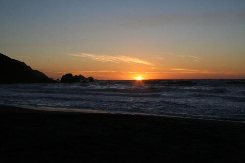 San Francisco Sunset - We went to San Francisco and caught the beautiful sunset.