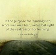 If not &#039;scoring high on tests,&#039; then what?