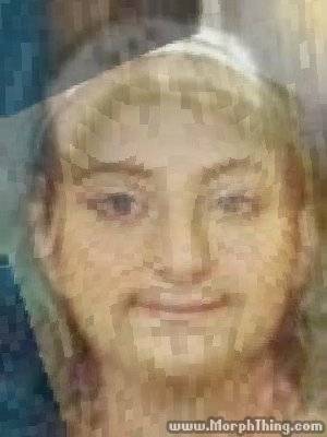 My face morphed with Jesus' and another good friend's