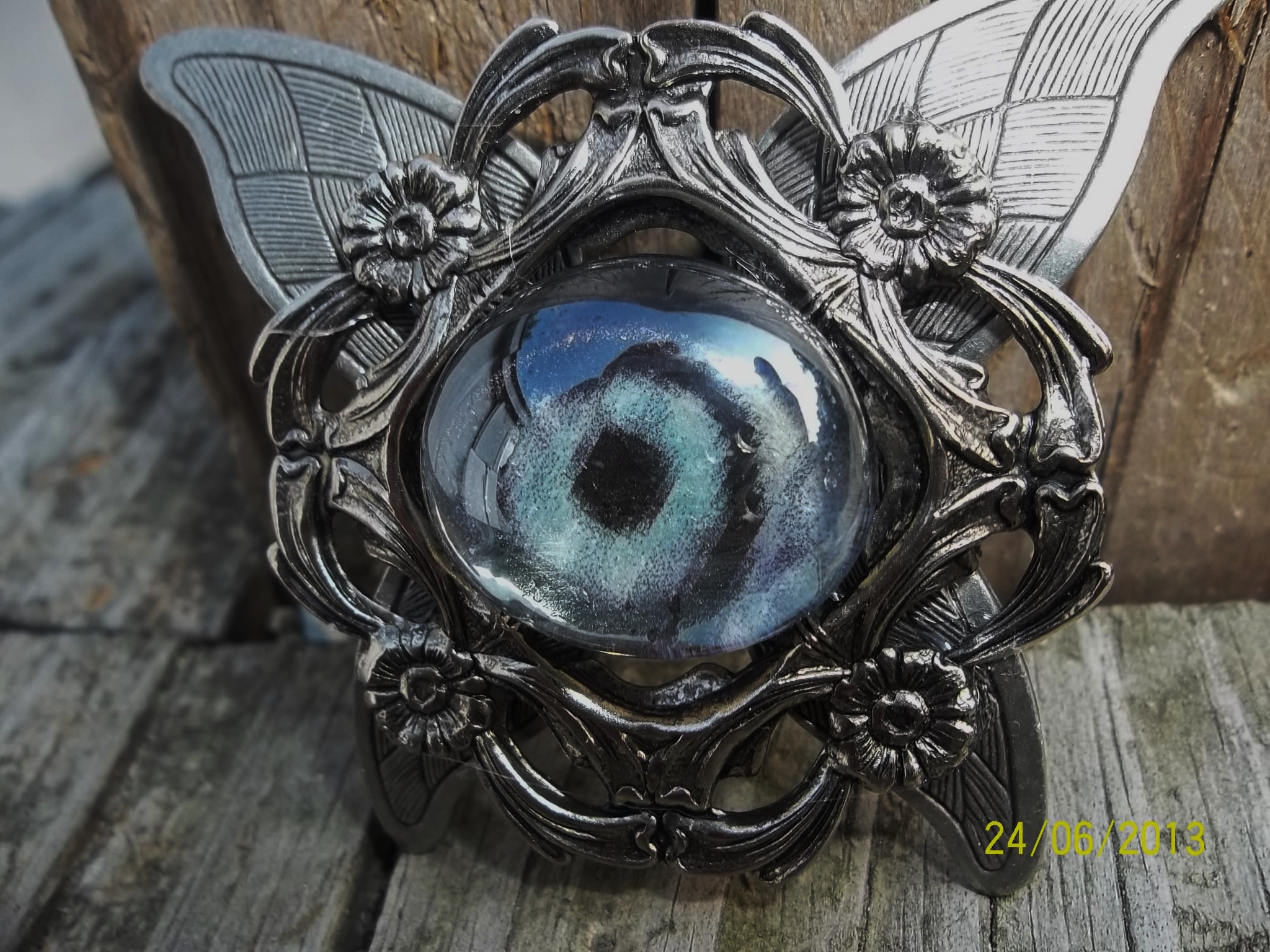 "The Eye of Good Luck" created by me and for me follows me wherever I go.