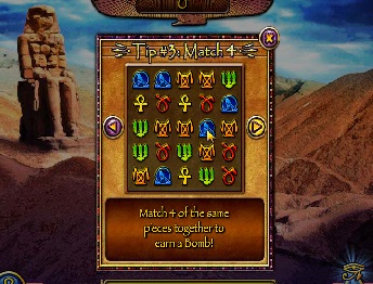 treasure piramid game