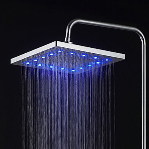 12" Modern LED Shower Head (without Water Pipe)