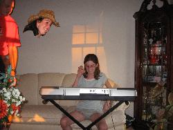 Pasting a photo onto another photo - This is a photo were I cut the face from oantoher photo and pasted it on a different photo.  Is this what you were talking aobut?
