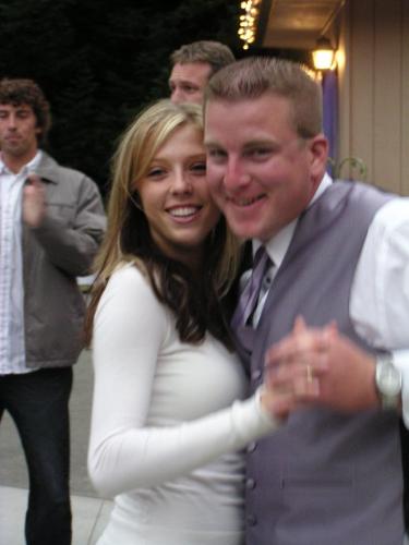 family - My nefew Casey and his wife sahra.. Such nice kids.