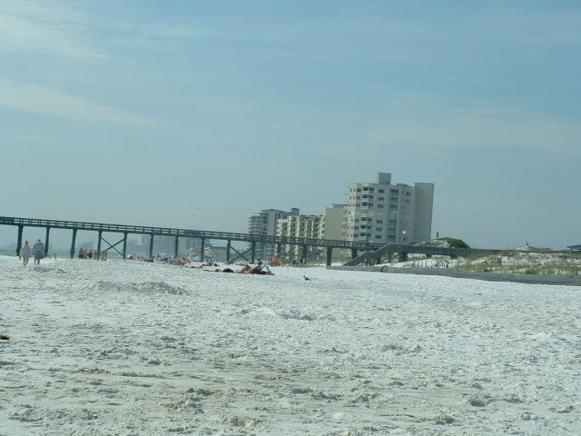 panama city beach - just a view of the beach front in panama city fla