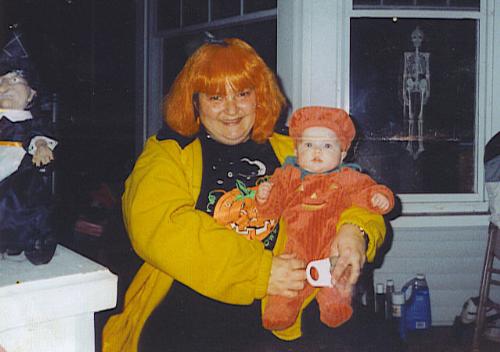 Dodi and Bug - My friend dodi and my youngest daughter on her first Halloween