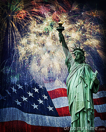 fireworks at the statue of liberty fireworks at the statue of liberty