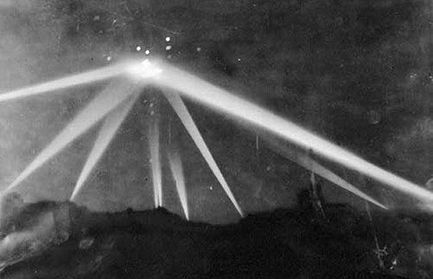 The infamous Battle of Los Angeles UFO 1942