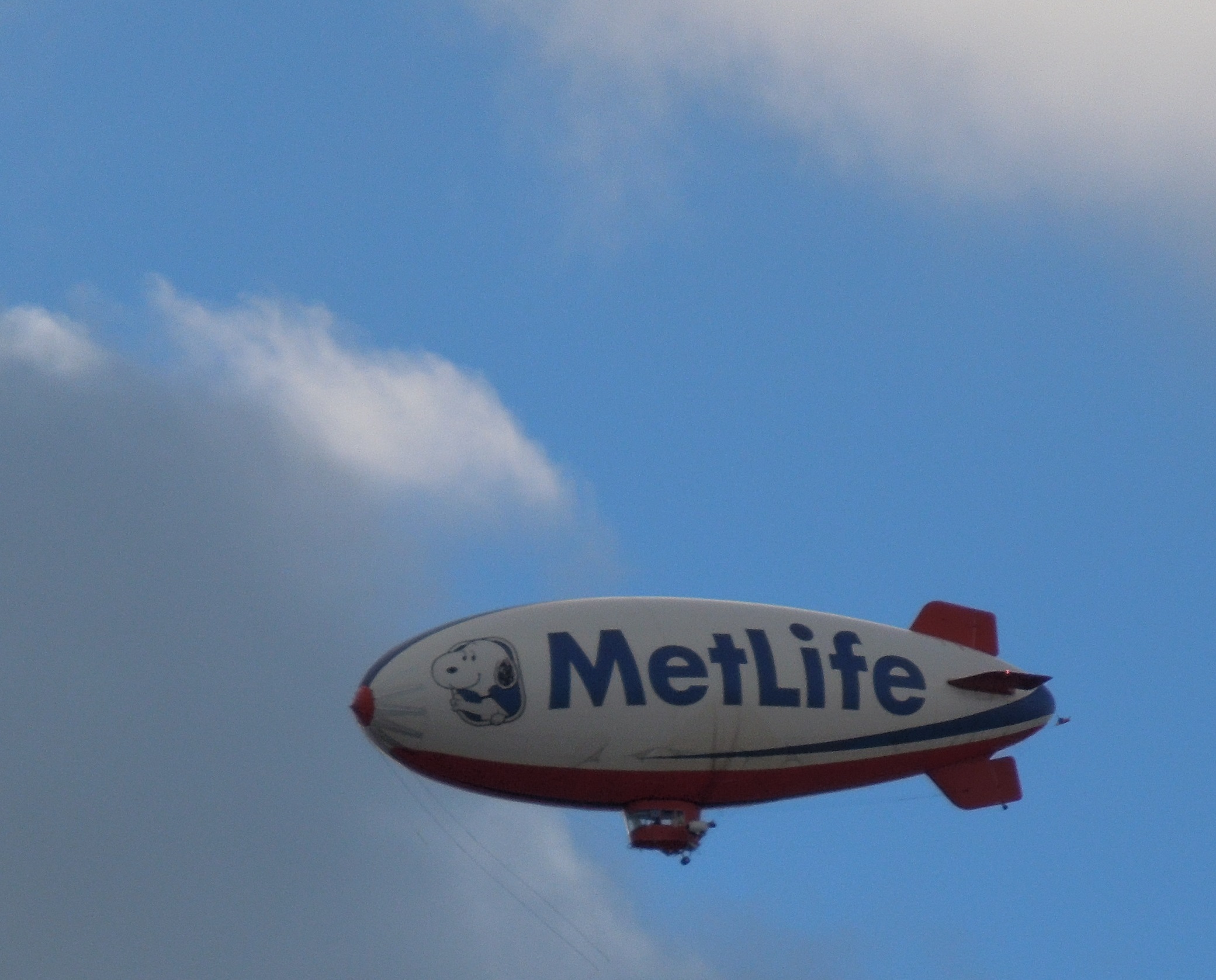 Met Life Blimp over Paso Robles
