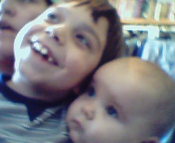 my boys - my oldest step son the most handsome man in the family ' i so jealous ' lol