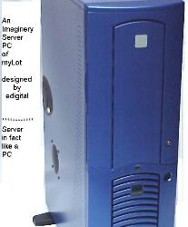 Server PC - Internet Server PC lookes like this.