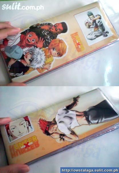 This is the wallet I was talking about. It's Hunter x Hunter, Hisoka 1999 version.