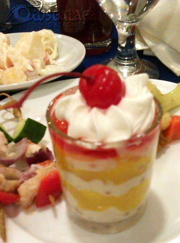 Some kind of salad/dessert at a Sunday gathering I went to in Feb.