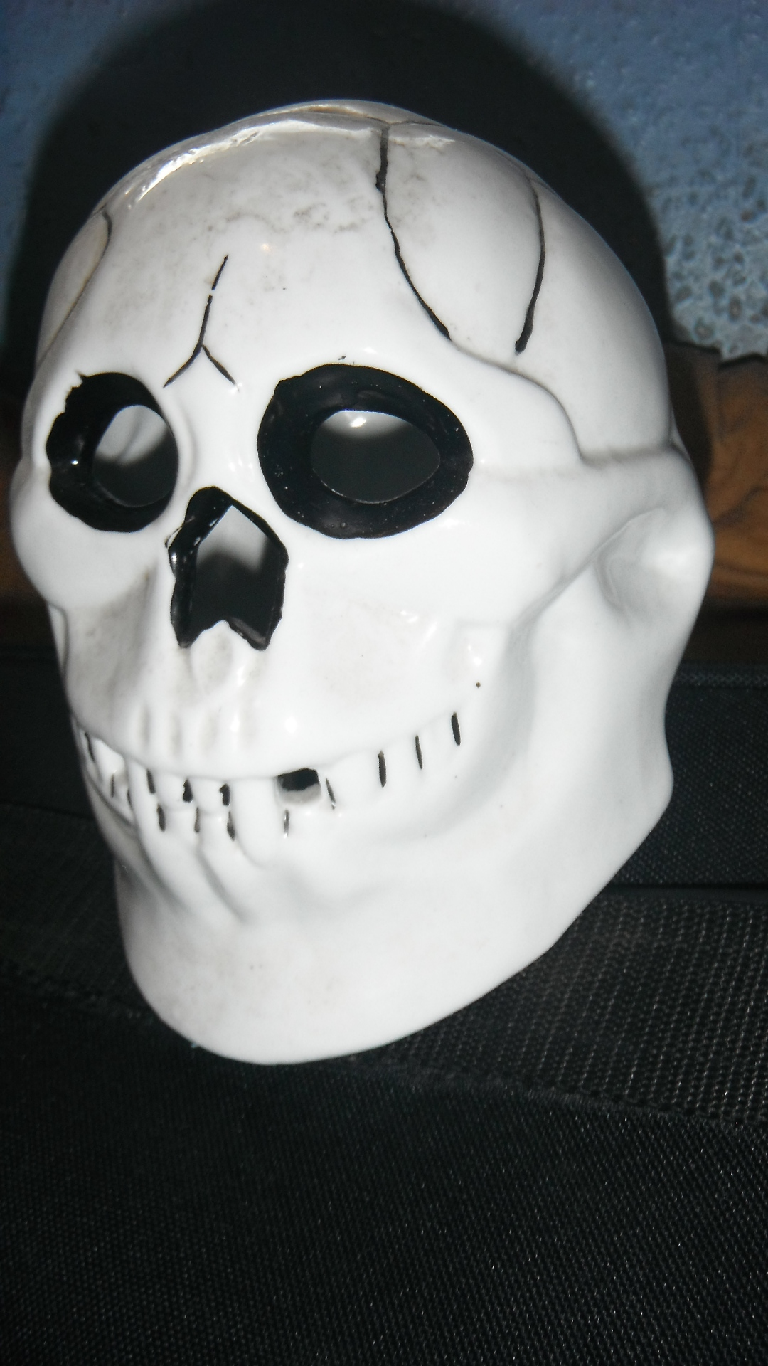 Yorrick the horror skull, taken by me
