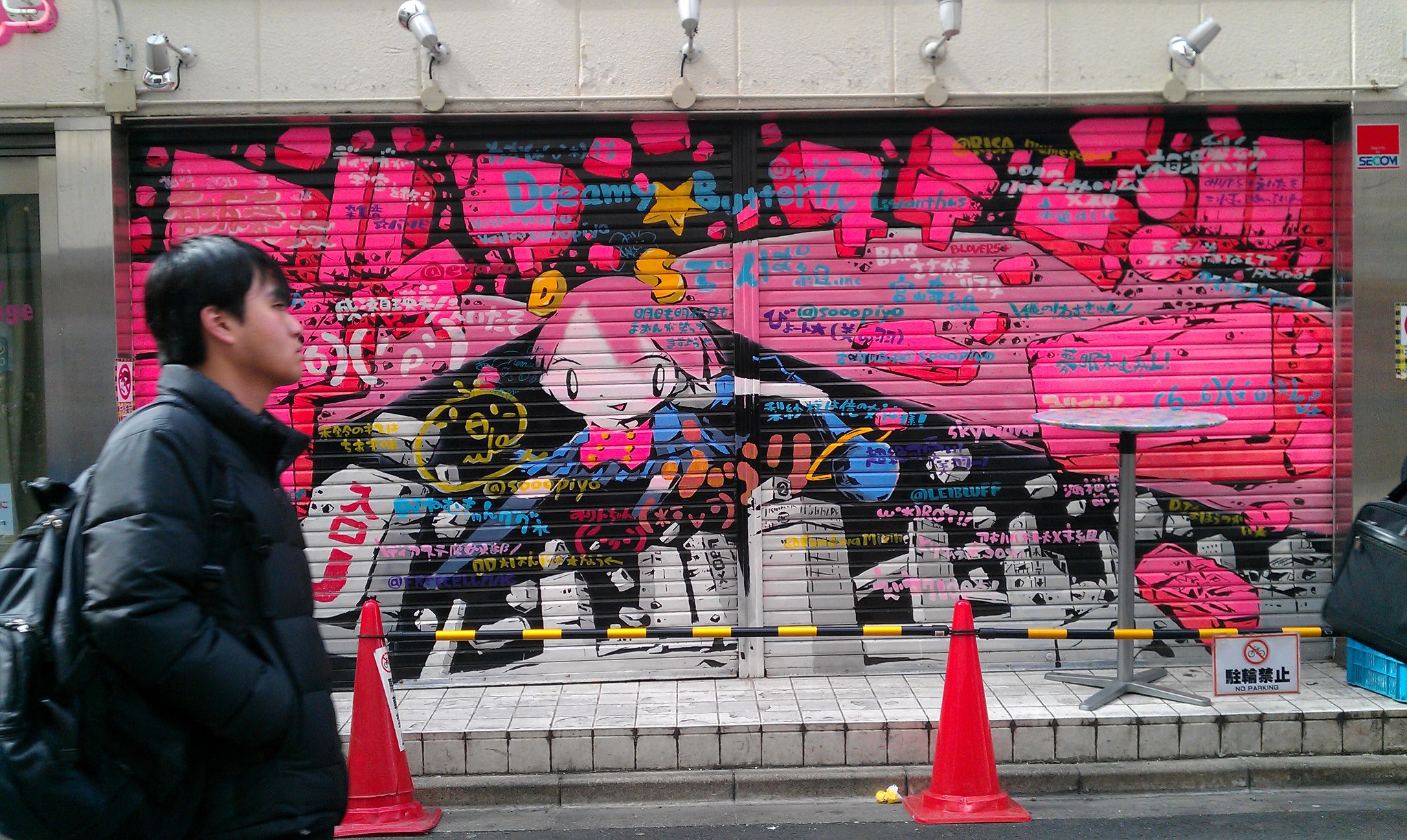 Door in Japan in an alley, yes I took Door in Japan in an alley, yes I took