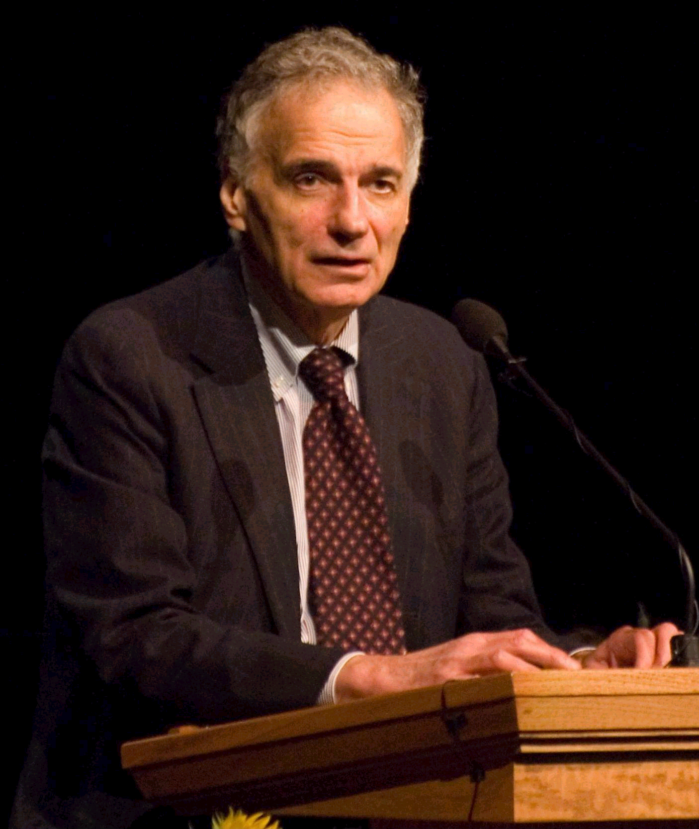 Photo from Wikipedia Ralph Nader