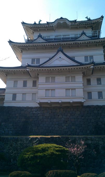 Castle in Japan, no idea where we were, map was in kanji