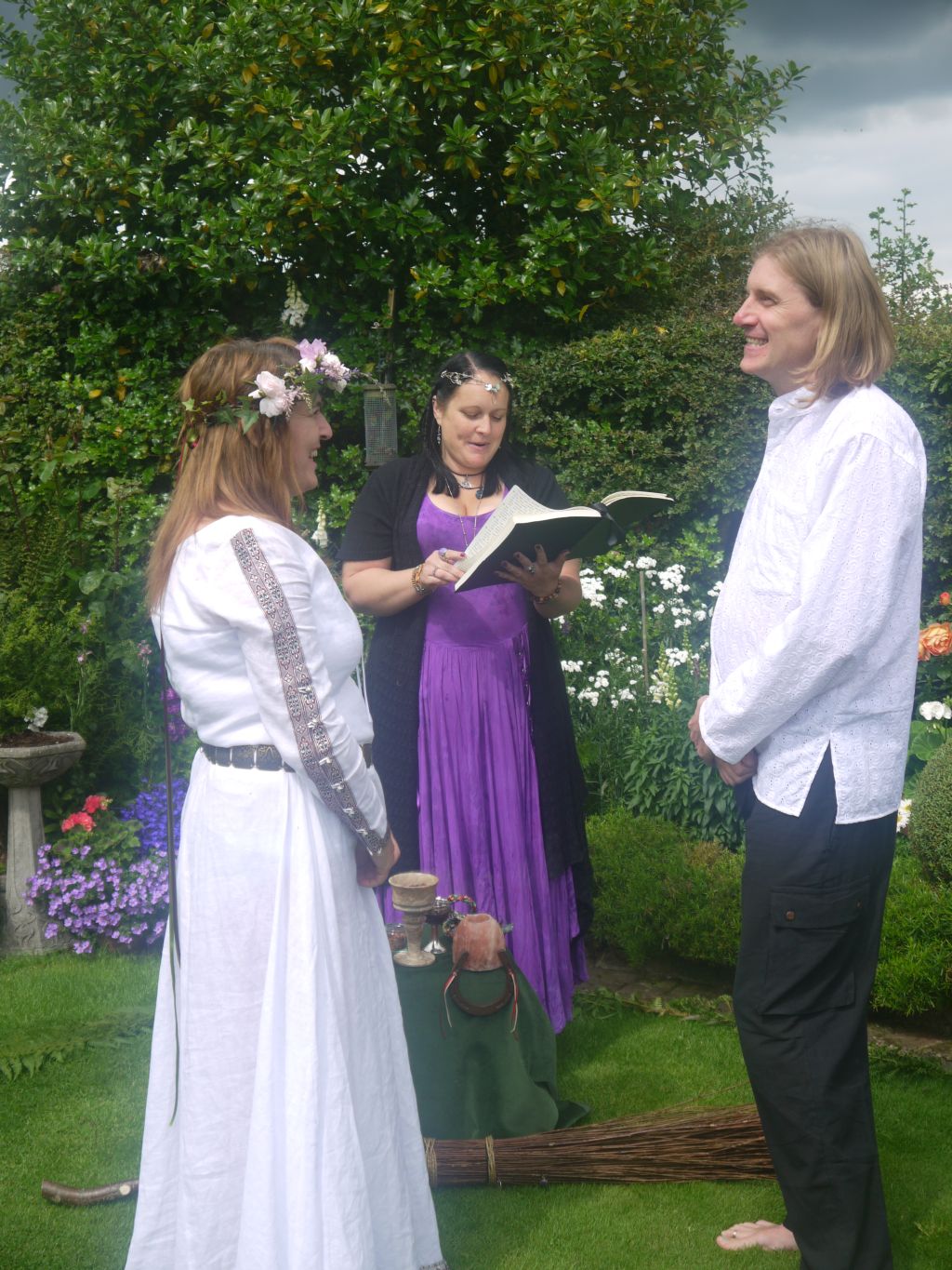 Photo – wedding guests, taken by me. Photo – wedding guests, taken by me.