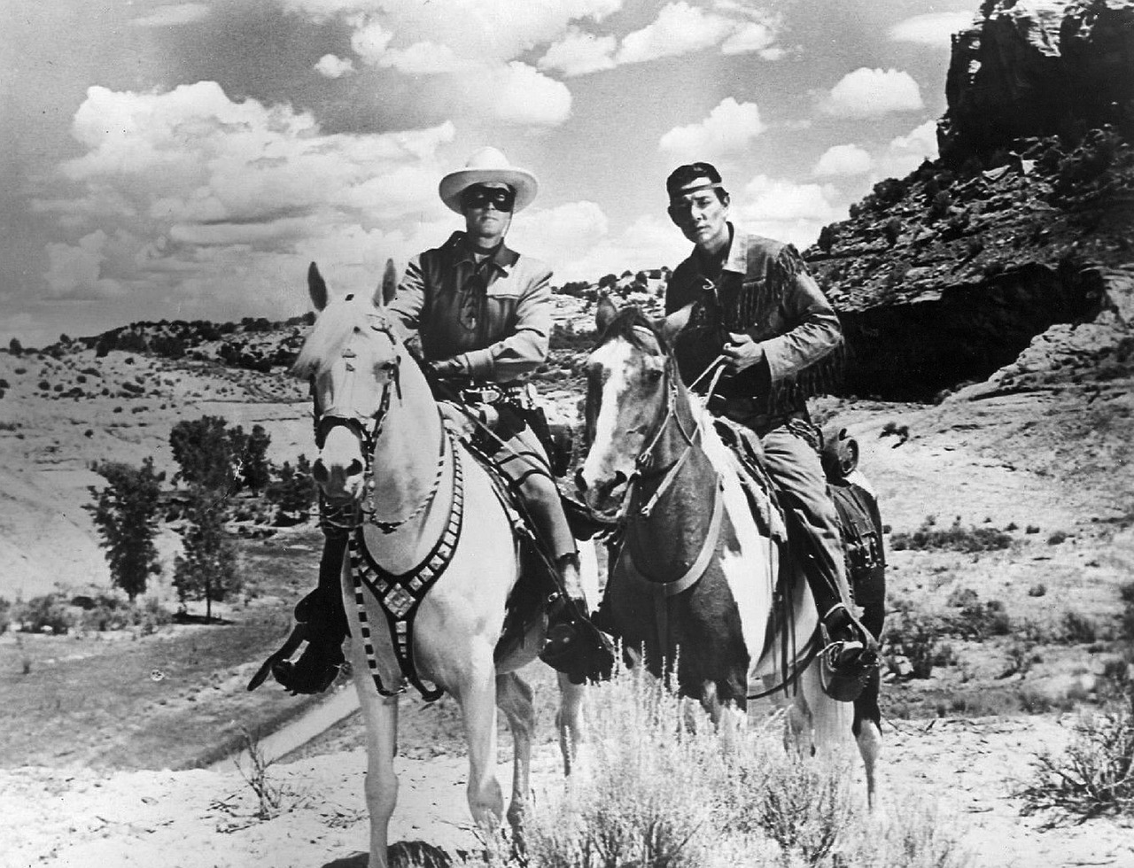 Clayton Moore (Lone Ranger) and Jay Silverheels (Tonto). Pixabay image with permission. Clayton Moore (Lone Ranger) and Jay Silverheels (Tonto). Pixabay image with permission.