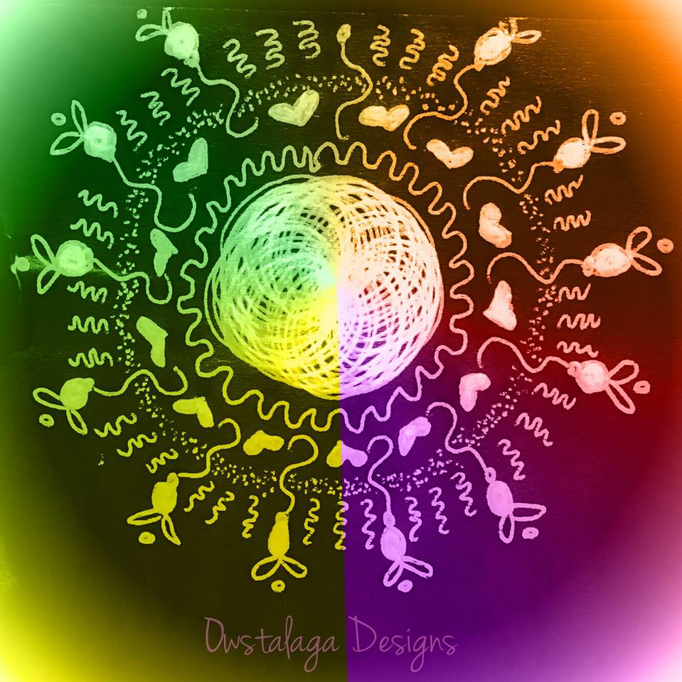 My latest free hand mandala art My latest free hand mandala art