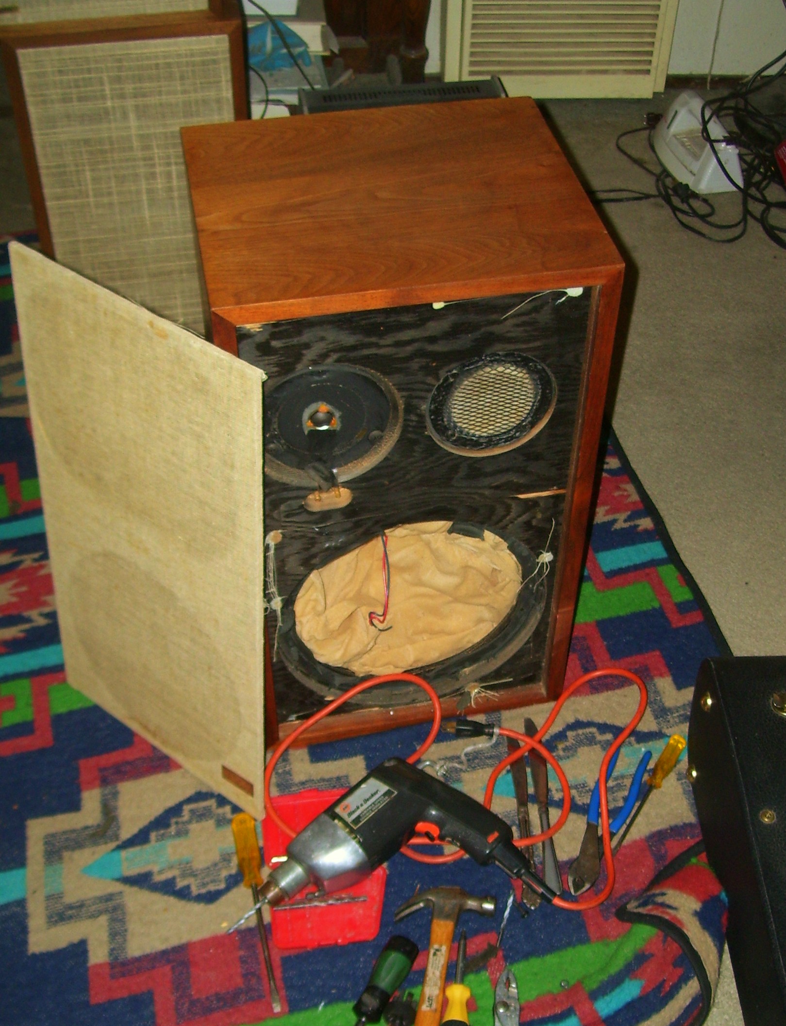 one AR-2ax along with the tools we used to take it apart one AR-2ax along with the tools we used to take it apart
