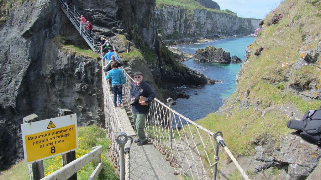Swinging Bridge at Carrick-a-rede Swinging Bridge at Carrick-a-rede