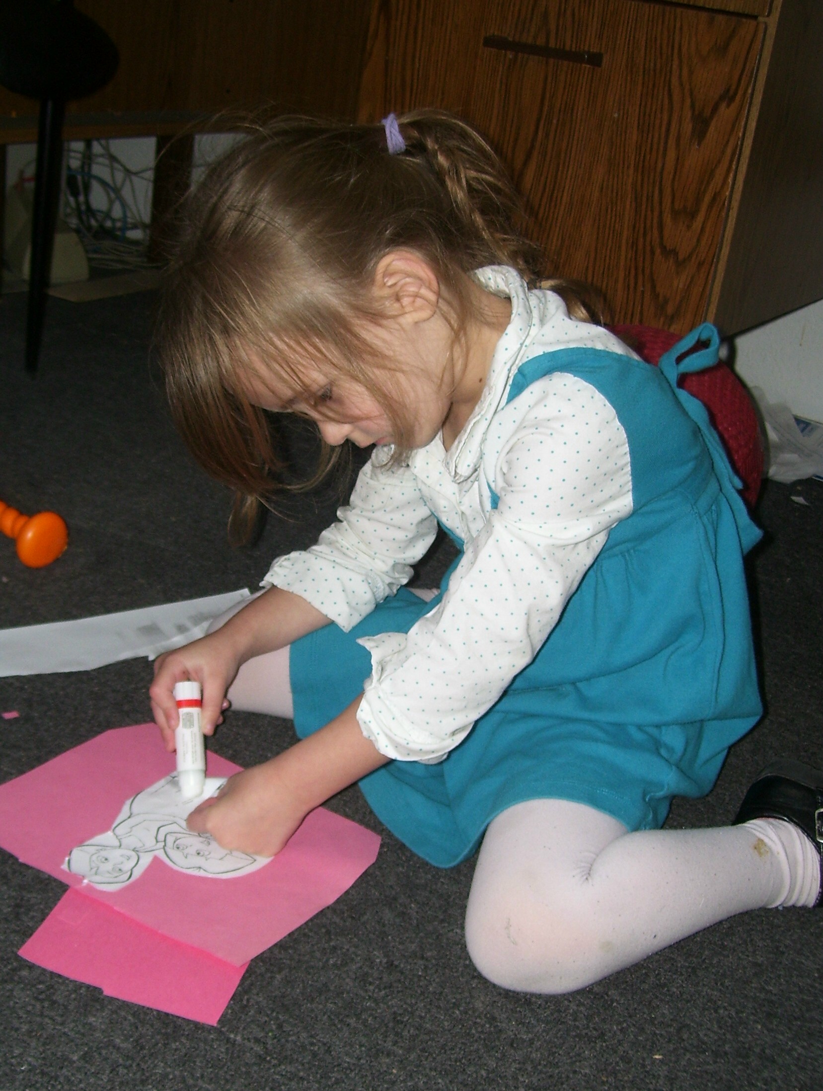One of my kid clients concentrates hard and strives for "perfecton" One of my kid clients concentrates hard and strives for "perfecton"