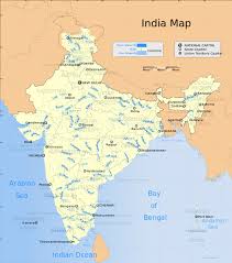 map of india