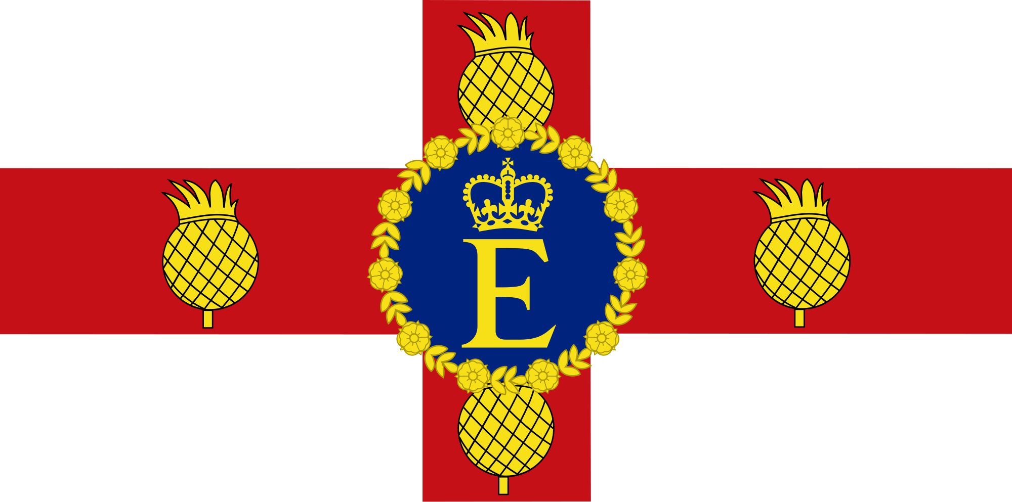 Queen Elizabeth II - personal flag Queen Elizabeth II - personal flag