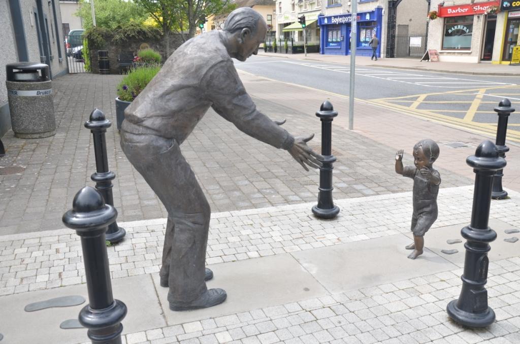 A man and a child A man and a child