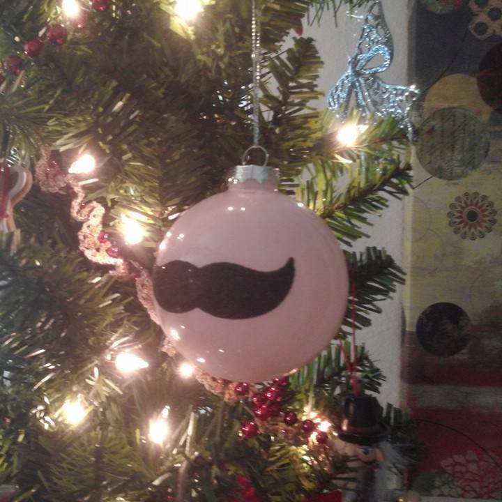 A ball on my tree last year