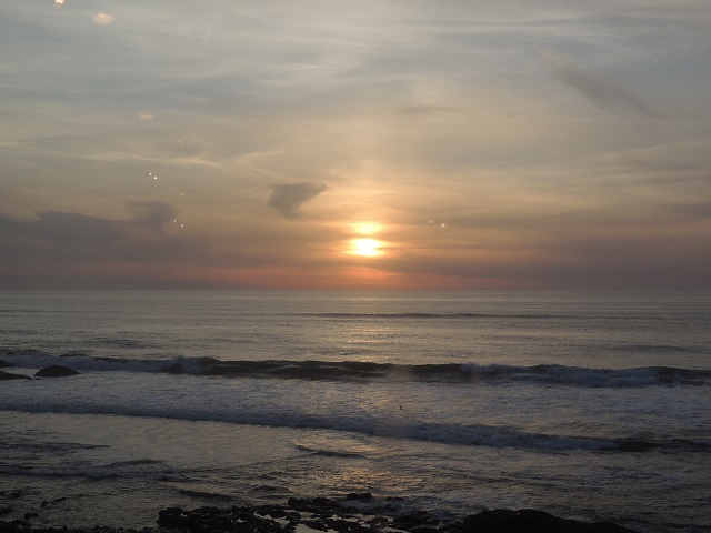 Pacific sunset, my photo