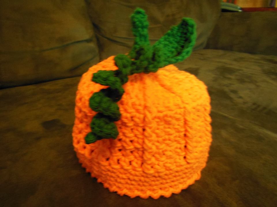 Pumpkin hat!