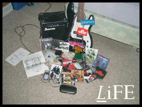 My life. - My life described in one picture. But you dont see the camera or the computer :]