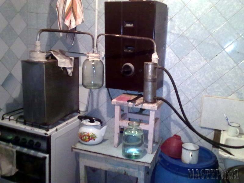 home-made distiller home-made distiller