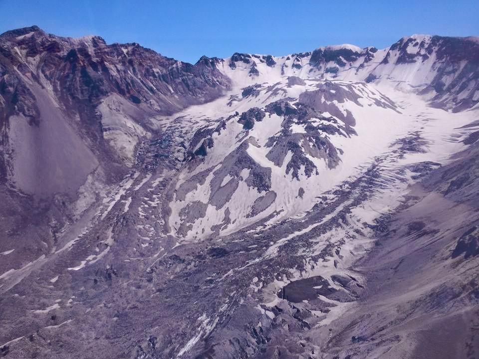 crater of mount saint helens, taken by me
