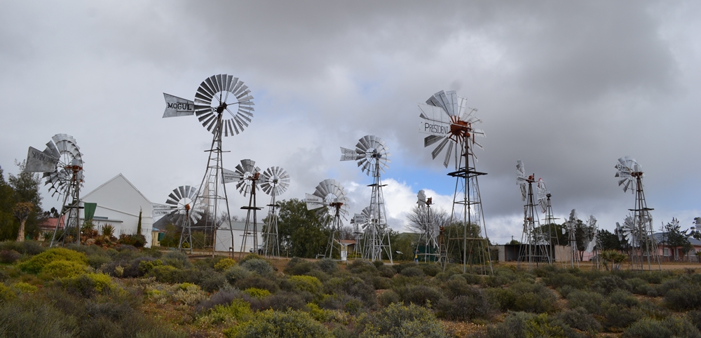 windmills from the windmill graveyard in South Africa
