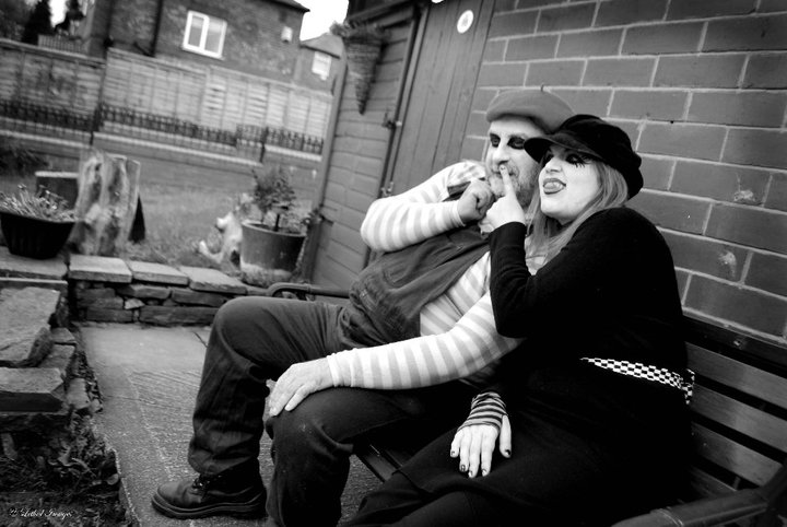 Me and Princess Of Darkness as mimes taken by Lethal Gemma