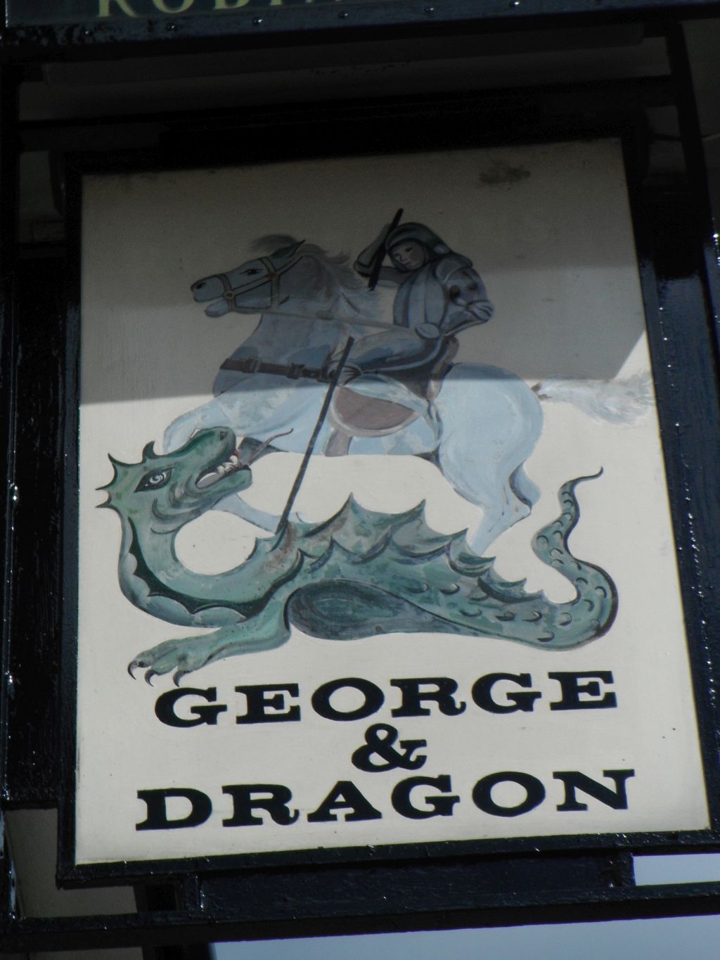 Photo taken by me – The George & Dragon pub sign - Macclesfield Photo taken by me – The George & Dragon pub sign - Macclesfield