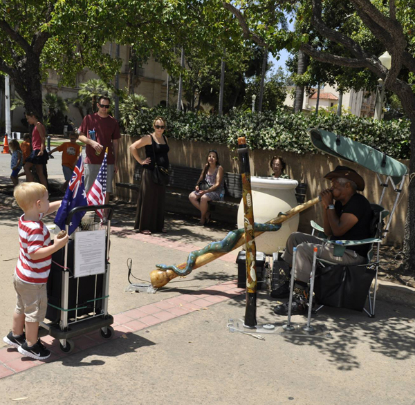 Didgeridoo Man of Balboa Park Didgeridoo Man of Balboa Park