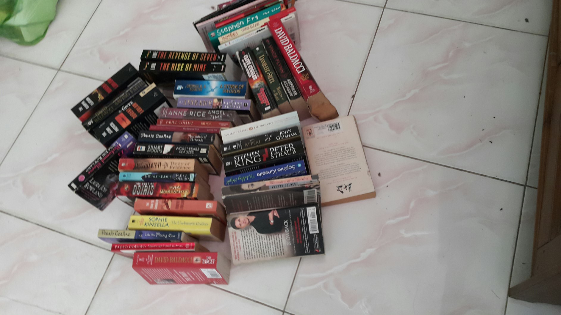 Books..more books Books..more books