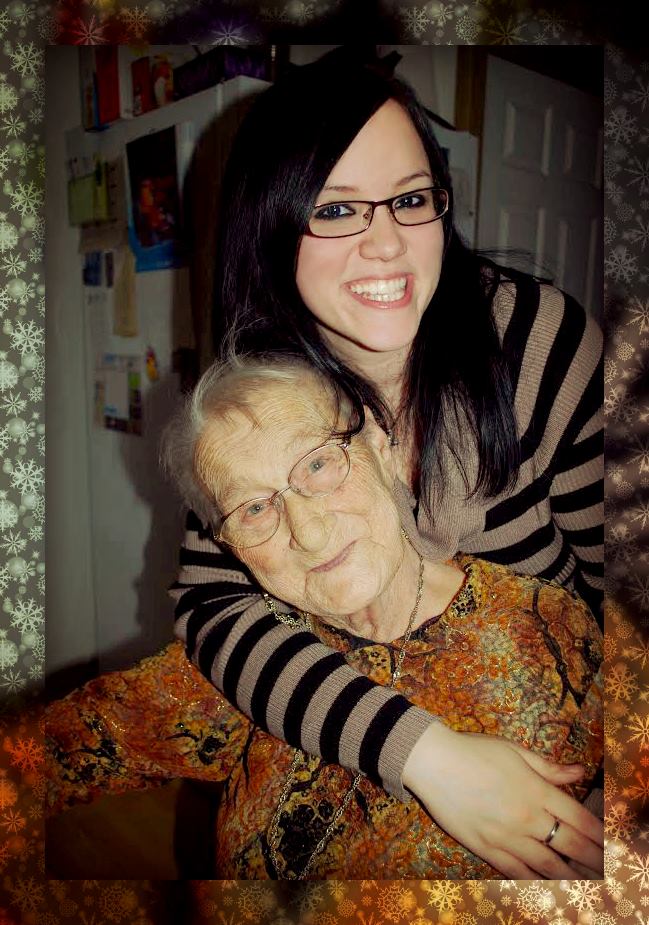My Grandma and I. 