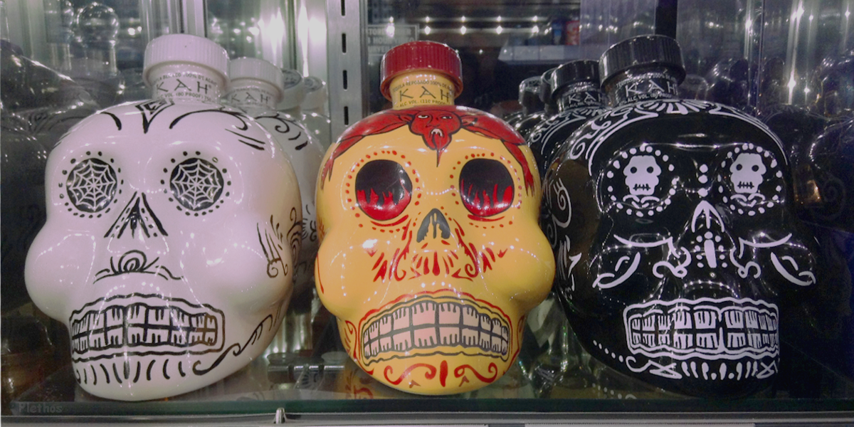 Liquor Skull samplers Liquor Skull samplers