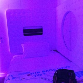 my studio cabin in blue/ purple hues my studio cabin in blue/ purple hues