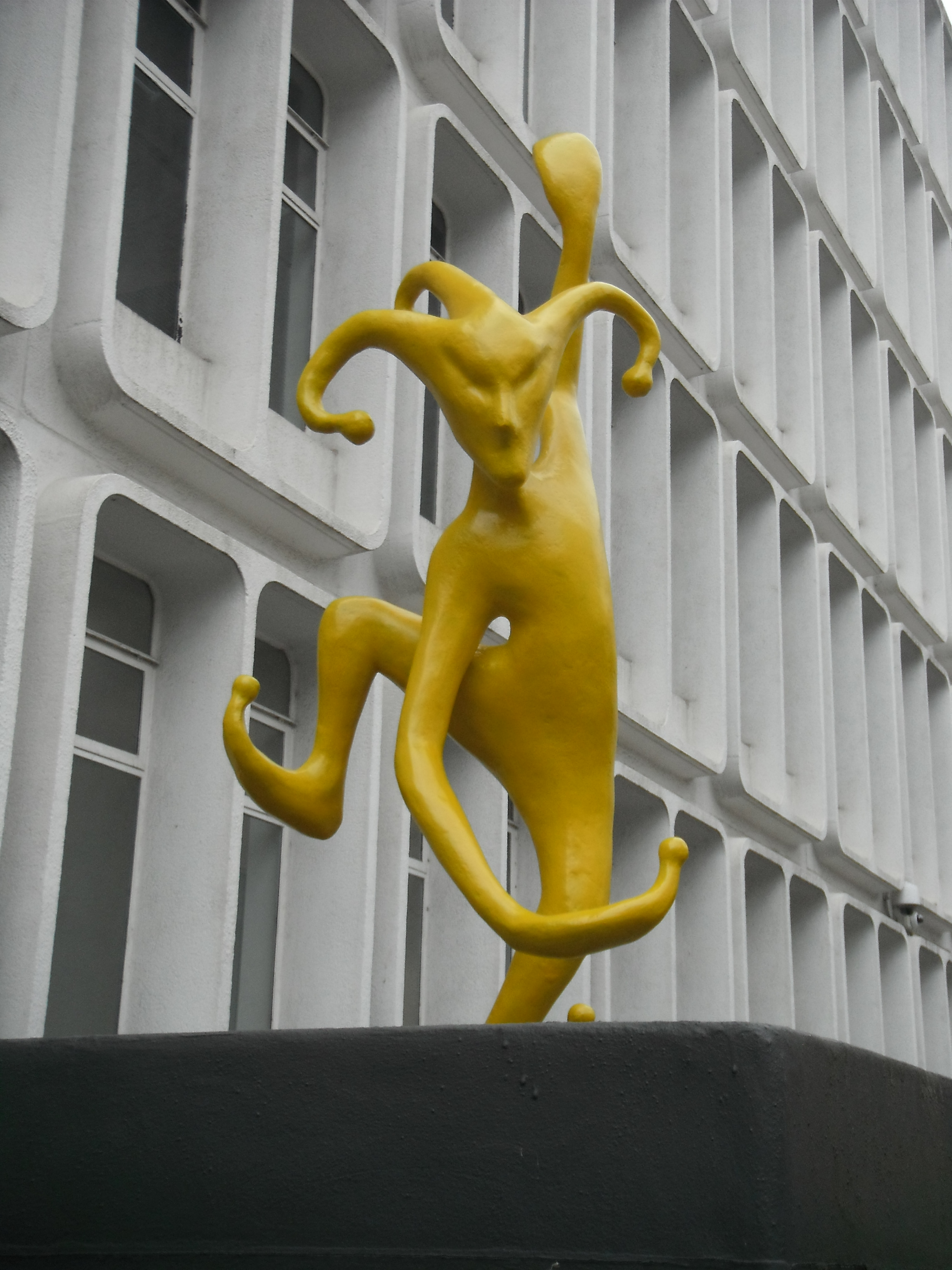 Photo taken by me – Demonic Statue, Salford Photo taken by me – Demonic Statue, Salford