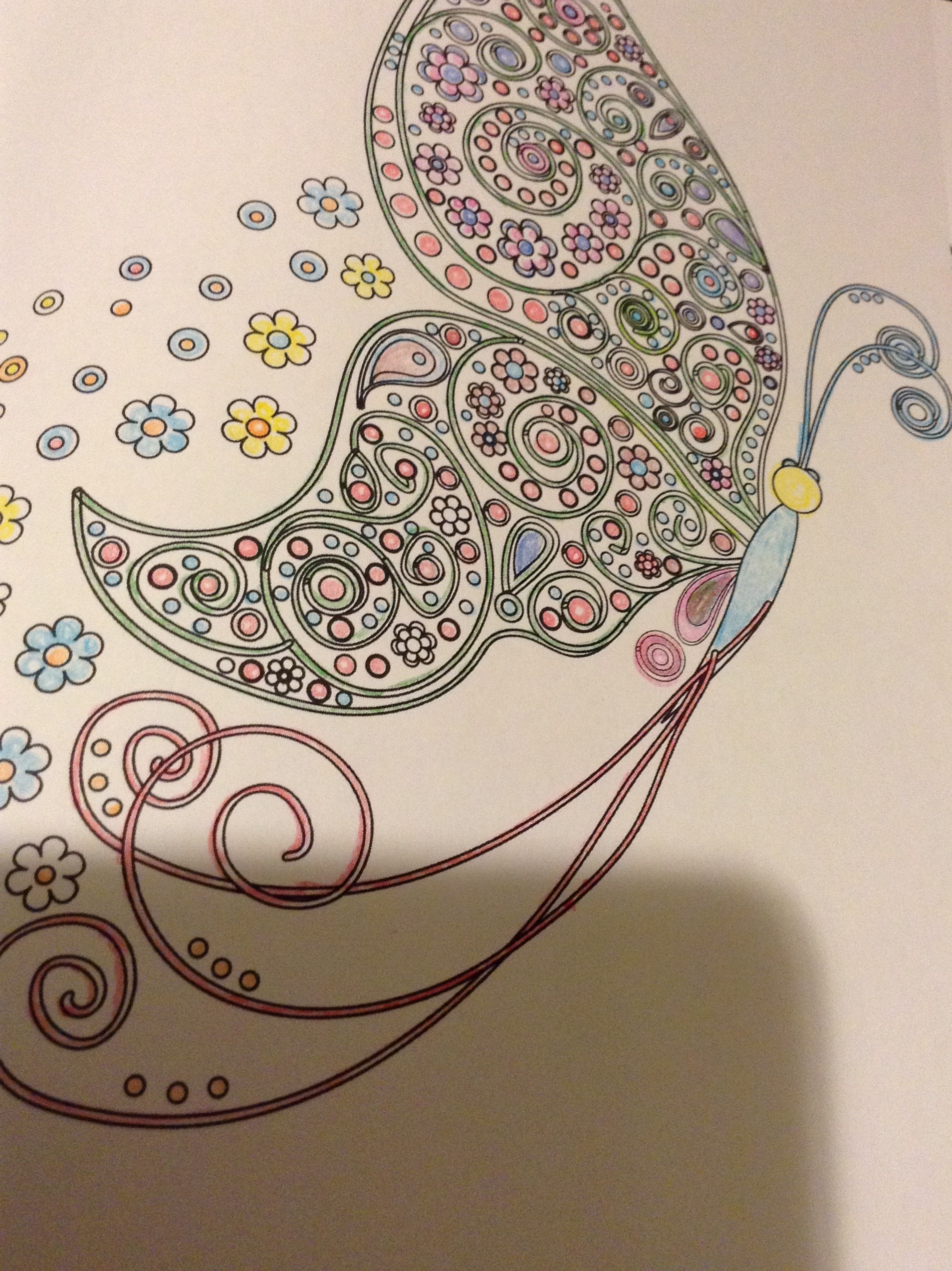Butterfly coloring Butterfly coloring